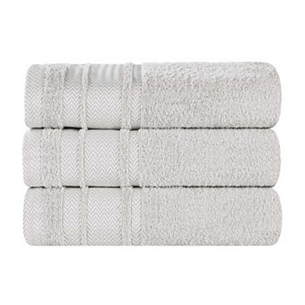 SUPERIOR Hays Cotton Absorbent 3 pc Bath Towel Set