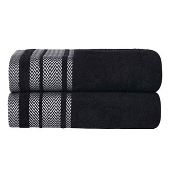 SUPERIOR 2 pc Hays Cotton Absorbent Bath Sheet Set