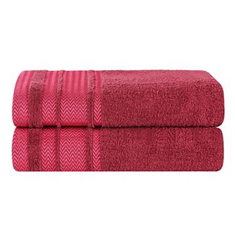 SUPERIOR 2 pc Hays Cotton Absorbent Bath Sheet Set
