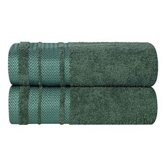 SUPERIOR 2 pc Hays Cotton Absorbent Bath Sheet Set