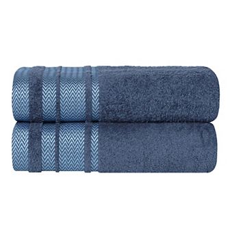 SUPERIOR 2 pc Hays Cotton Absorbent Bath Sheet Set