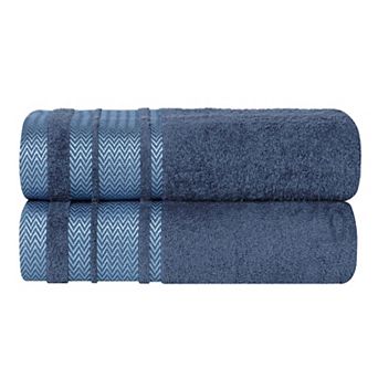 SUPERIOR 2 pc Hays Cotton Absorbent Bath Sheet Set