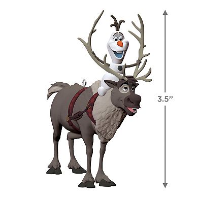 Disney's Frozen Olaf and Sven Hallmark Keepsake Christmas Ornament