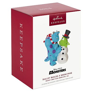 Disney / Pixar's Monsters, Inc. Sulley Builds a Snow-Mike Hallmark Keepsake Christmas Ornament