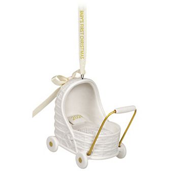 Baby's First Christmas Pram 2024 Hallmark Keepsake Christmas Ornament