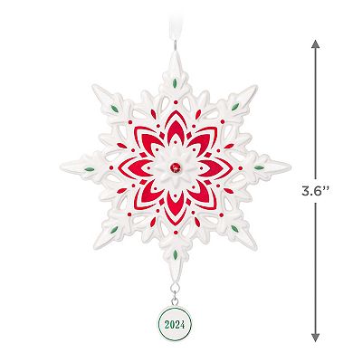 Snowflake 2024 Hallmark Keepsake Christmas Ornament