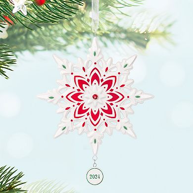 Snowflake 2024 Hallmark Keepsake Christmas Ornament