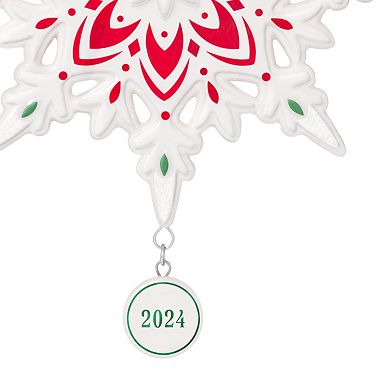 Snowflake 2024 Hallmark Keepsake Christmas Ornament