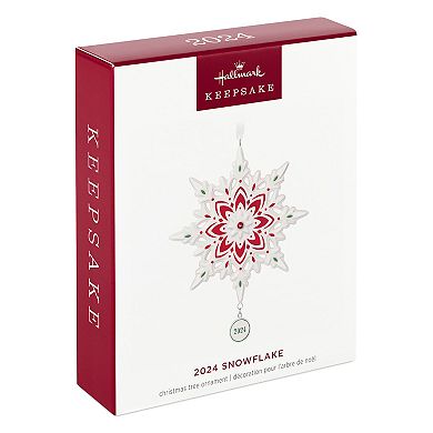 Snowflake 2024 Hallmark Keepsake Christmas Ornament