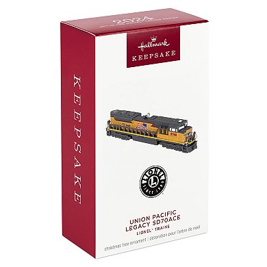 Lionel Trains Union Pacific Legacy SD70ACE Hallmark Keepsake Christmas Ornament