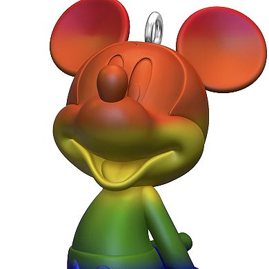 Disney's Mickey Mouse Rainbow Mickey Hallmark Keepsake Christmas Ornament