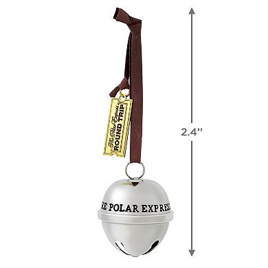 The Polar Express 20th Anniversary Santa's Sleigh Bell 2024 Hallmark Keepsake Christmas Ornament