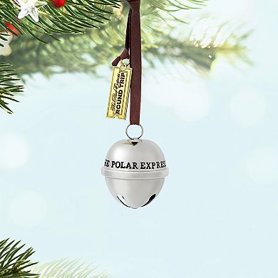 The Polar Express 20th Anniversary Santa's Sleigh Bell 2024 Hallmark Keepsake Christmas Ornament
