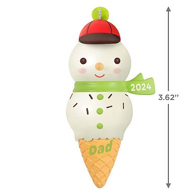 Dad 2024 Hallmark Keepsake Christmas Ornament