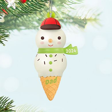 Dad 2024 Hallmark Keepsake Christmas Ornament