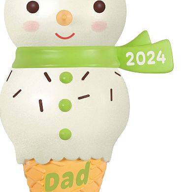 Dad 2024 Hallmark Keepsake Christmas Ornament