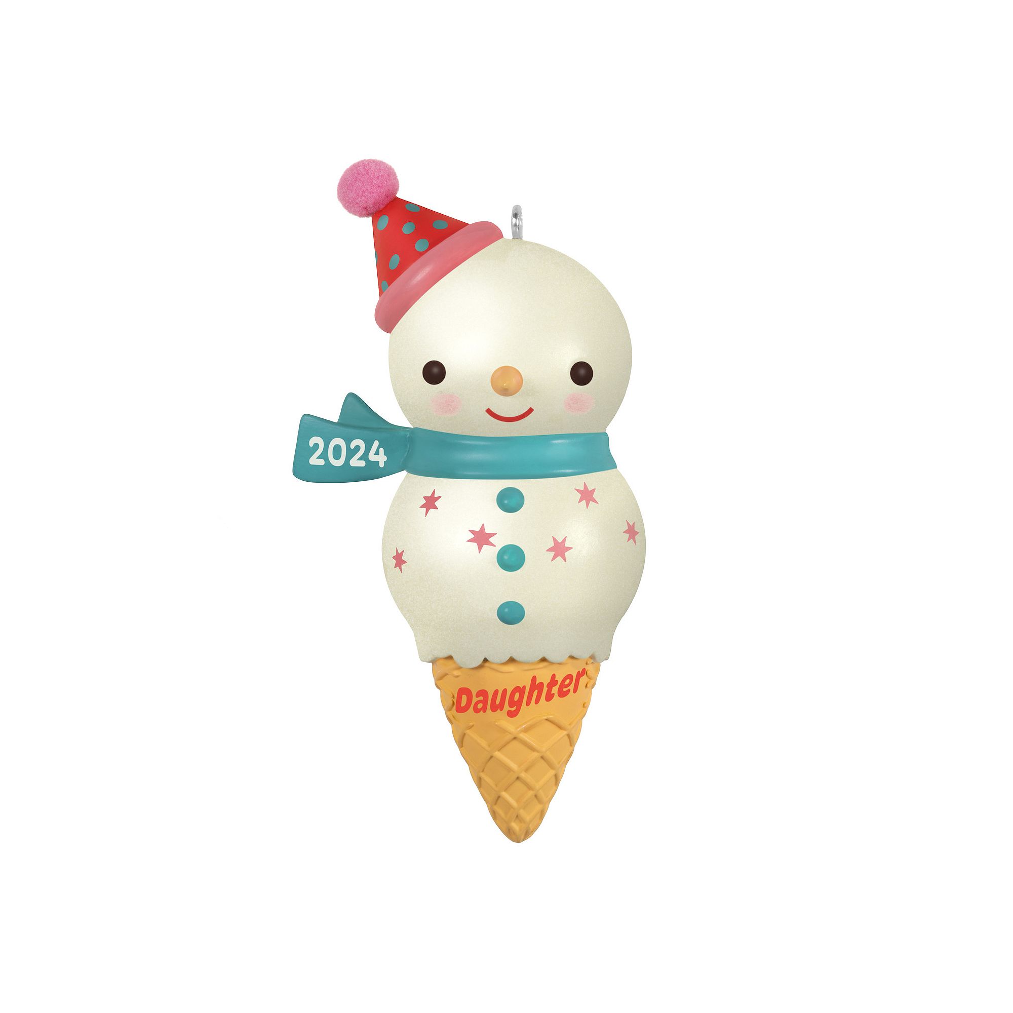 Daughter 2024 Hallmark Keepsake Christmas Ornament, Multi