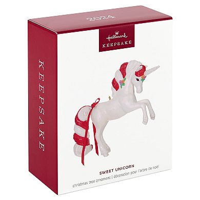 Sweet Unicorn Hallmark Keepsake Christmas Ornament