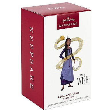 Disney's Wish Asha and Star Hallmark Keepsake Christmas Ornament