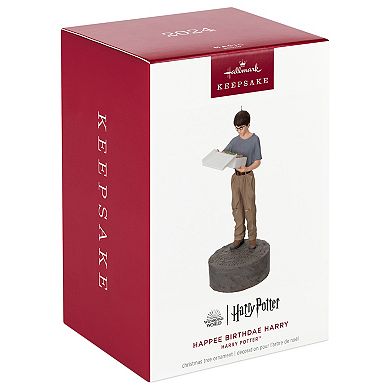Harry Potter Happee Birthdae Cake Hallmark Keepsake Christmas Ornament