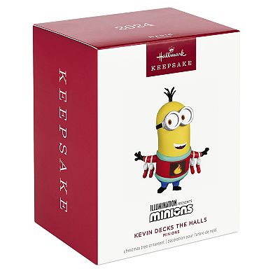 Minions Kevin Deck the Halls Hallmark Keepsake Christmas Ornament