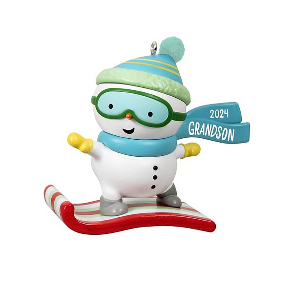 Grandson 2024 Hallmark Keepsake Christmas Ornament - Multi