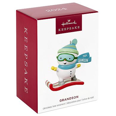 Grandson 2024 Hallmark Keepsake Christmas Ornament