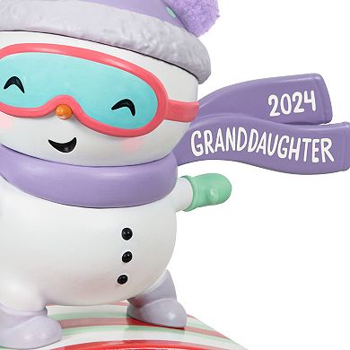 Granddaughter 2024 Hallmark Keepsake Christmas Ornament