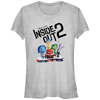 Disney / Pixar's Inside Out 2 Brand-new Emotions Juniors' Fitted Graphic Tee
