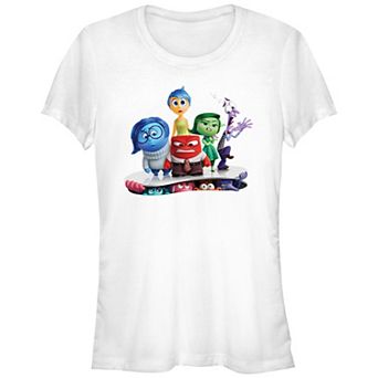 Disney / Pixar's Inside Out 2 New Emotions Juniors' Fitted Graphic Tee