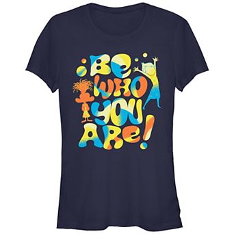 Disney / Pixar's Inside Out 2 Be Who You Are Juniors' Fitted Graphic Tee