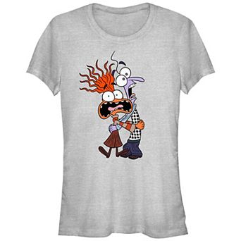 Disney / Pixar's Inside Out 2 Anxiety And Fear Juniors' Fitted Graphic Tee