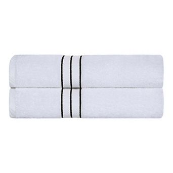 SUPERIOR 2 pc Turkish Cotton Ultra-Plush Bath Sheet Set