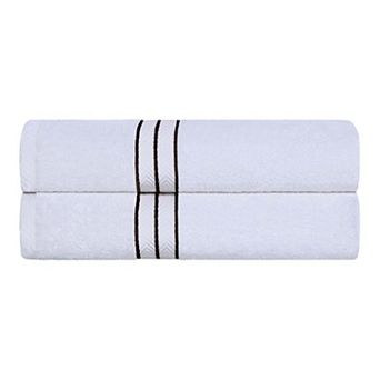 SUPERIOR 2 pc Turkish Cotton Ultra-Plush Bath Sheet Set