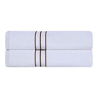 SUPERIOR 2 pc Turkish Cotton Ultra-Plush Bath Sheet Set