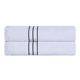 SUPERIOR 2 pc Turkish Cotton Ultra-Plush Bath Sheet Set