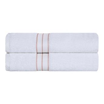 SUPERIOR 2 pc Turkish Cotton Ultra-Plush Bath Sheet Set