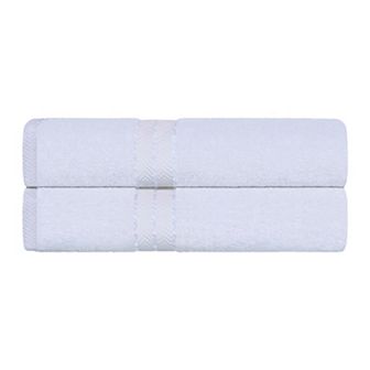 SUPERIOR 2 pc Turkish Cotton Ultra-Plush Bath Sheet Set
