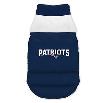 NFL New England Patriots Pet Parka Puff Vest