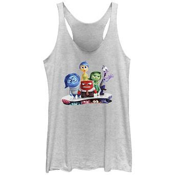 Disney / Pixar's Inside Out 2 New Emotions Juniors' Racerback Tank Top