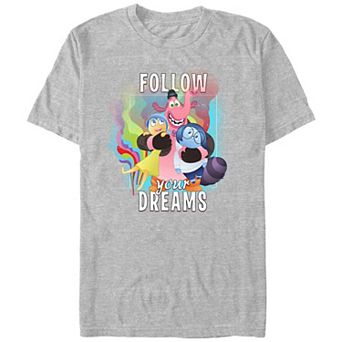 Disney / Pixar's Inside Out Follow Your Dreams Men's Graphic Tee
