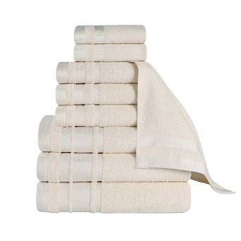 SUPERIOR 9 pc Hays Cotton Absorbent Towel Set