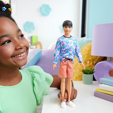 Barbie Fashionistas Ken Doll #219 With Slender Body & Removable Outfit