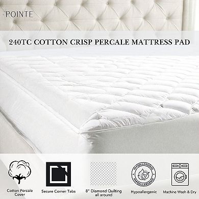 Pointehaven Hypoallergeneric Mattress Pad