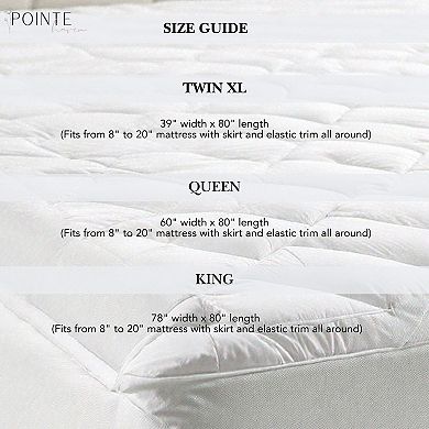 Pointehaven Hypoallergeneric Mattress Pad