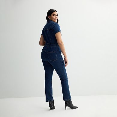 Women's INTEMPO™ Denim Zip Jumpsuit