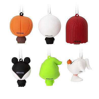 Disney's The Nightmare Before Christmas Shatterproof Set of 6 Hallmark Mini Christmas Ornaments