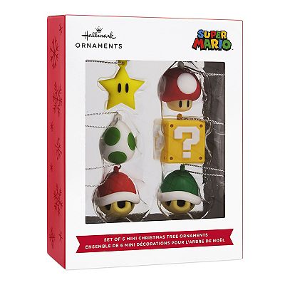 Hallmark Mini Nintendo Super Mario Shatterproof Christmas