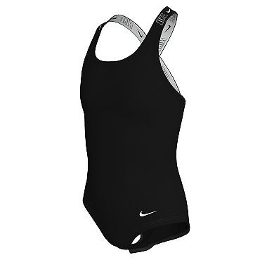 Girls Nike Logo Tape Big Kids' Crossback One-Piece