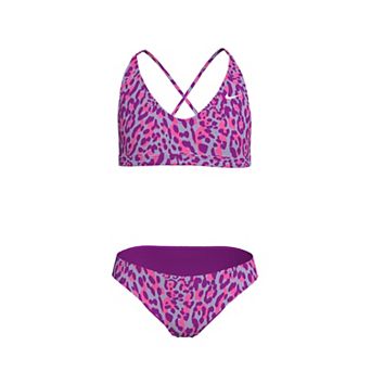 Girls Nike Wild Big Kids' Lace-Up Bikini Set